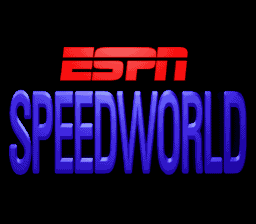 ESPN Speedworld (USA) (Beta) Title Screen